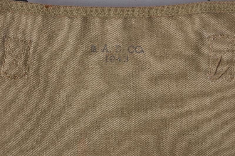 WW2 US M36 Field Bag (Musette Bag) - Named & Numbered 1943 — image 5