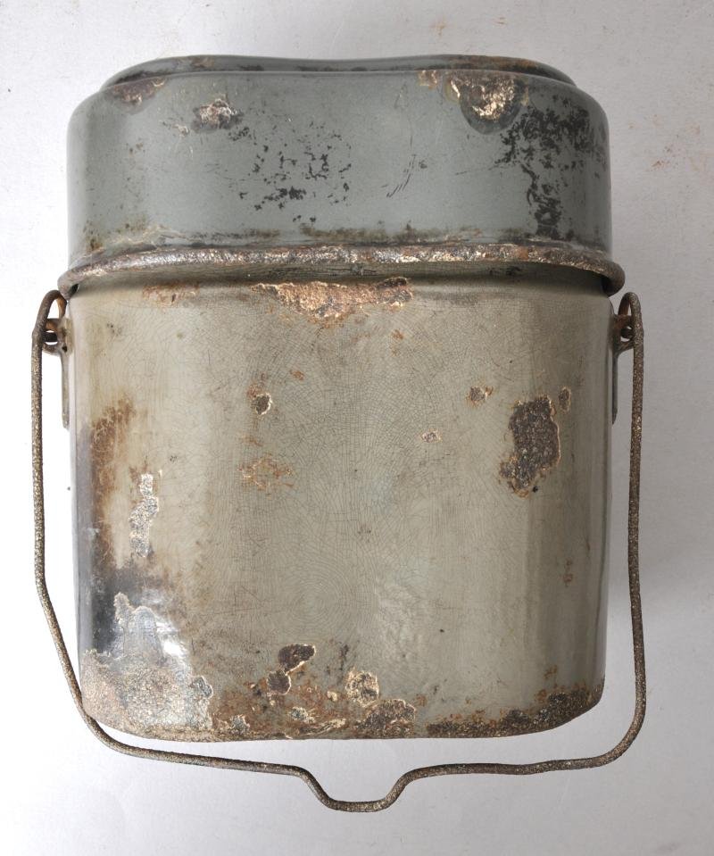 WW1 German Green Enamel Messtin 1916/17 — image 2