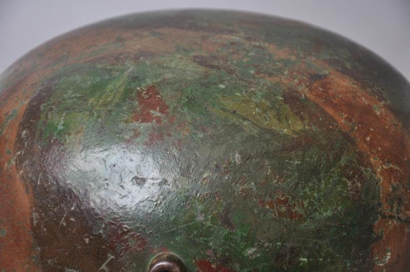 WW1 German M16 Camouflage Helmet — image 12