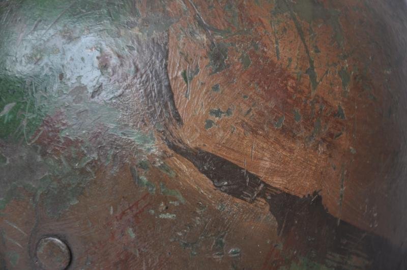 WW1 German M16 Camouflage Helmet — image 16