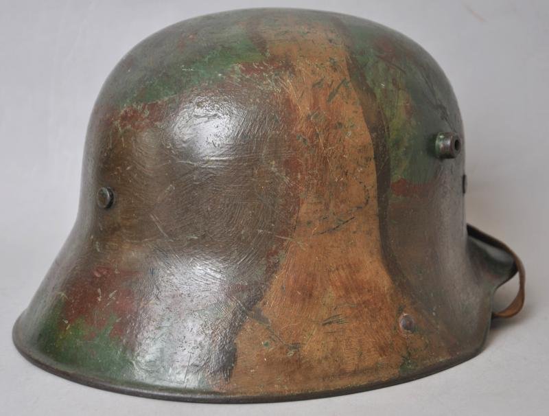 WW1 German M16 Camouflage Helmet — image 6