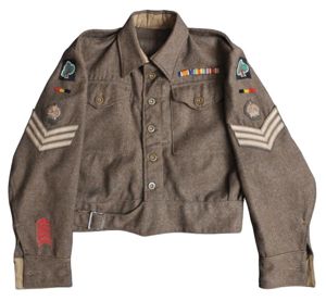 WW2 British 46th Division REME Battledress 1944