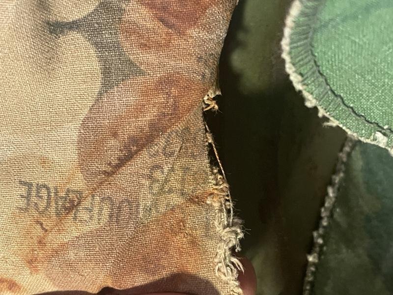 Vietnam War USMC Helmet With 'Gunny Sergeant ' Insignia To Front — image 9