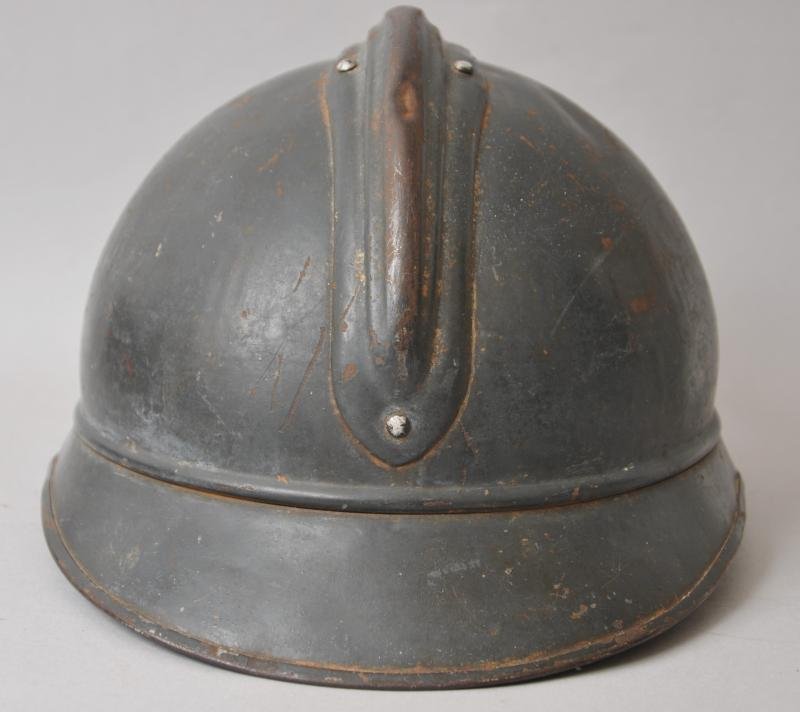 WW1 French Artillery M15 Adrian Helmet — image 4