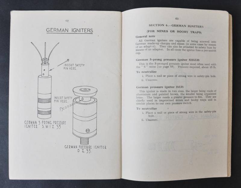 'Mines & Booby Traps 1943' - Military Training Pamphlet — image 3