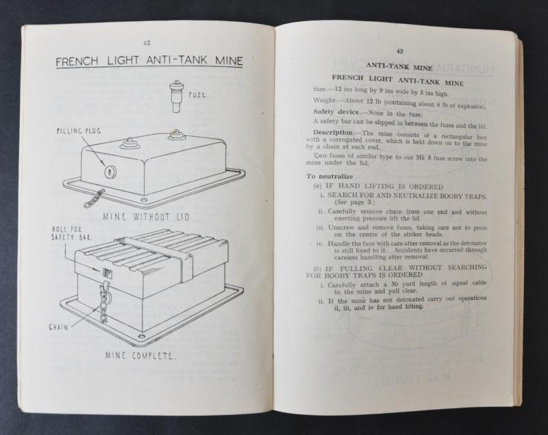 'Mines & Booby Traps 1943' - Military Training Pamphlet — image 4
