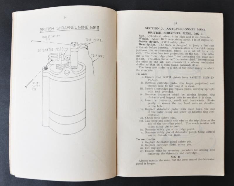 'Mines & Booby Traps 1943' - Military Training Pamphlet — image 5