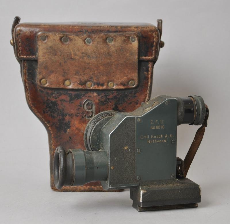 WW1 German Matching Numbered MG08 Sight & Carrying Case — image 2