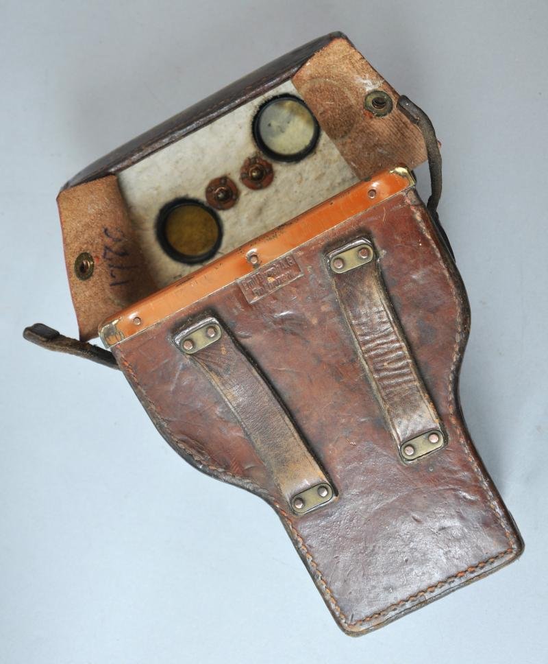 WW1 German Matching Numbered MG08 Sight & Carrying Case — image 5