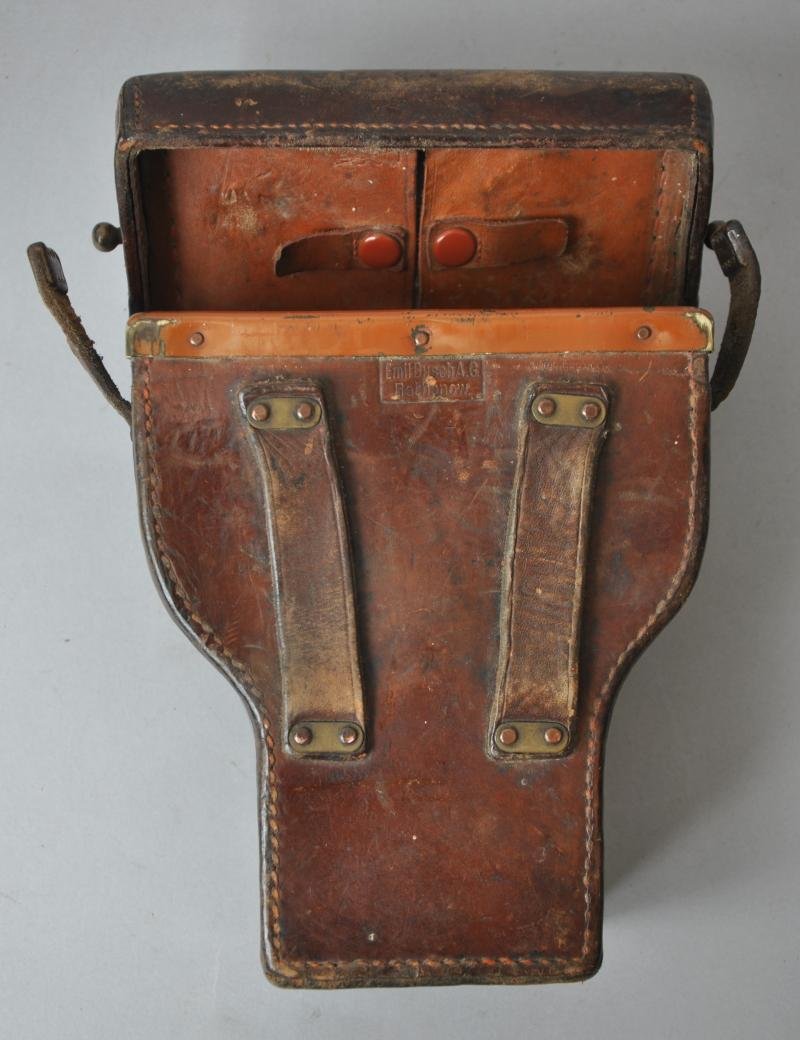 WW1 German Matching Numbered MG08 Sight & Carrying Case — image 7