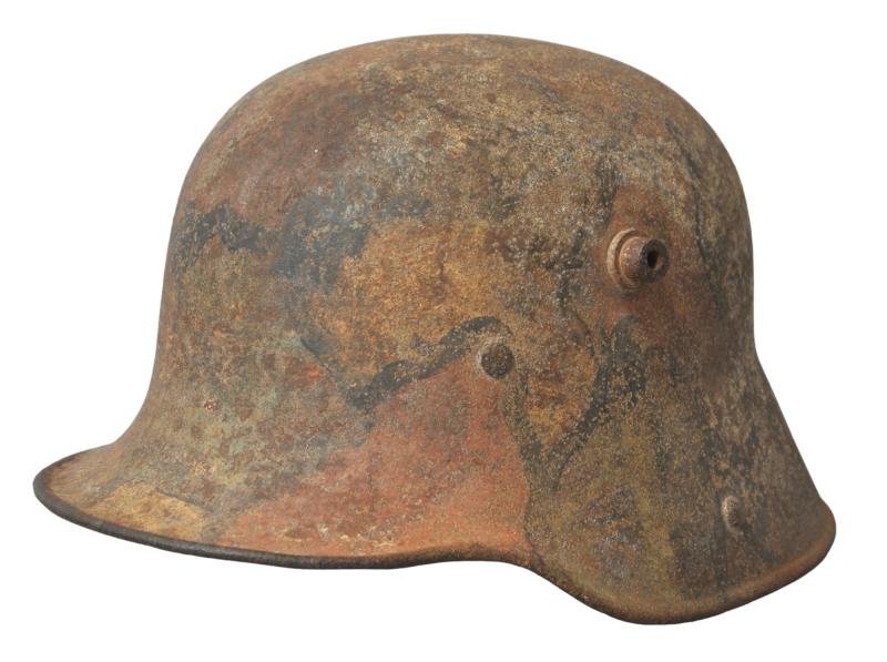 WW1 German Camouflage M17 Helmet Shell — image 3