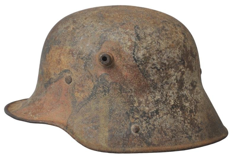 WW1 German Camouflage M17 Helmet Shell — image 4