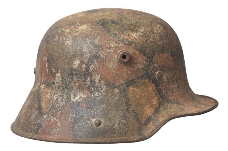 WW1 German Camouflage M17 Helmet Shell — image 5