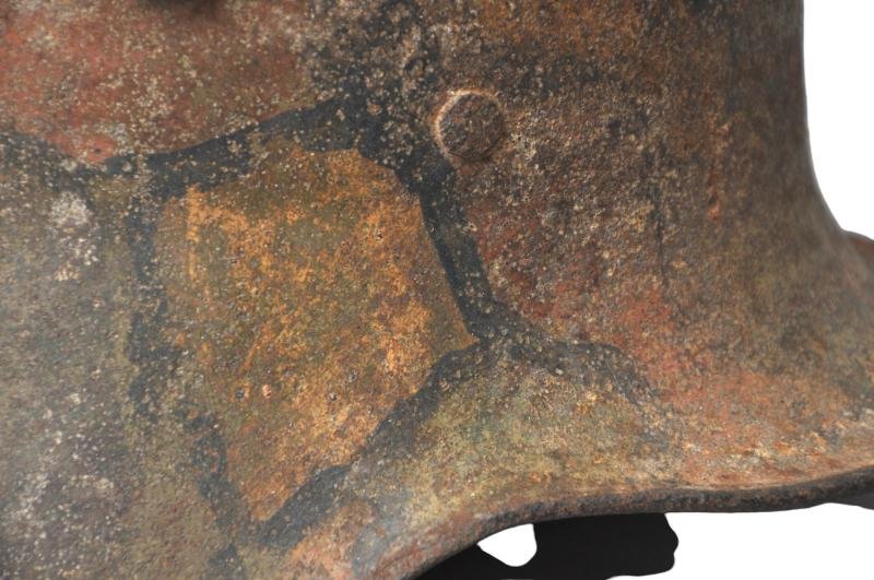 WW1 German Camouflage M17 Helmet Shell — image 7
