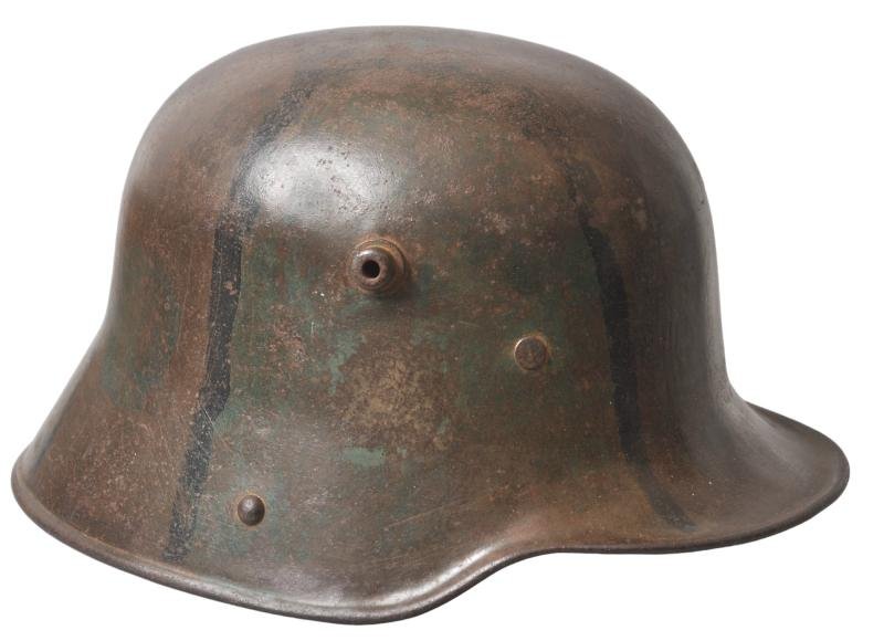 WW1 German Camouflage M17 Helmet — image 8