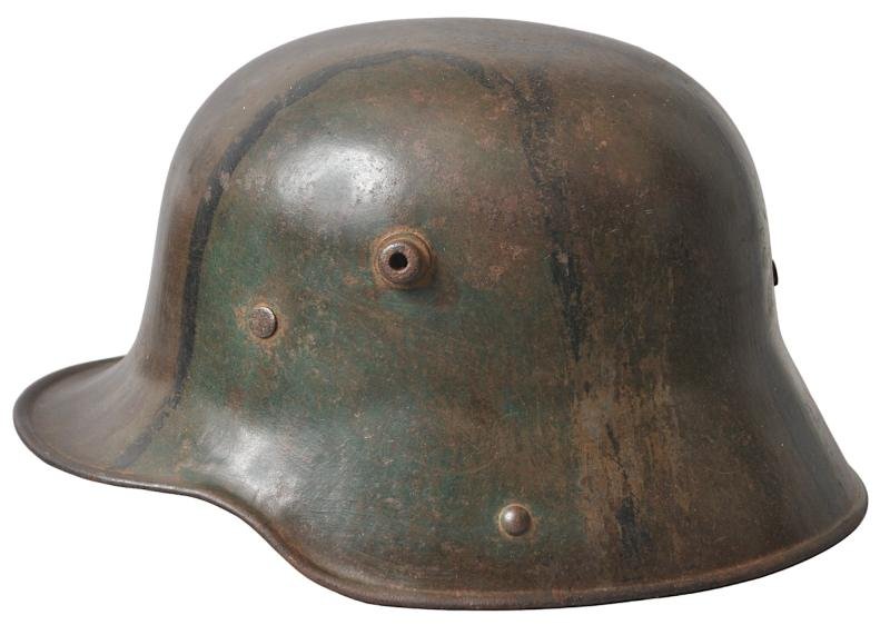 WW1 German Camouflage M17 Helmet — image 9