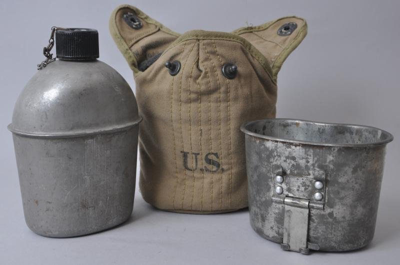 WW2 US Cavalry Canteen Set - As Used Airborne — image 4