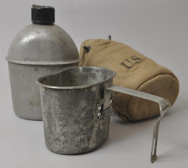 WW2 US Cavalry Canteen Set - As Used Airborne — image 7