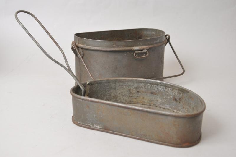 WW1 British Messtin - 1918 Dated — image 5