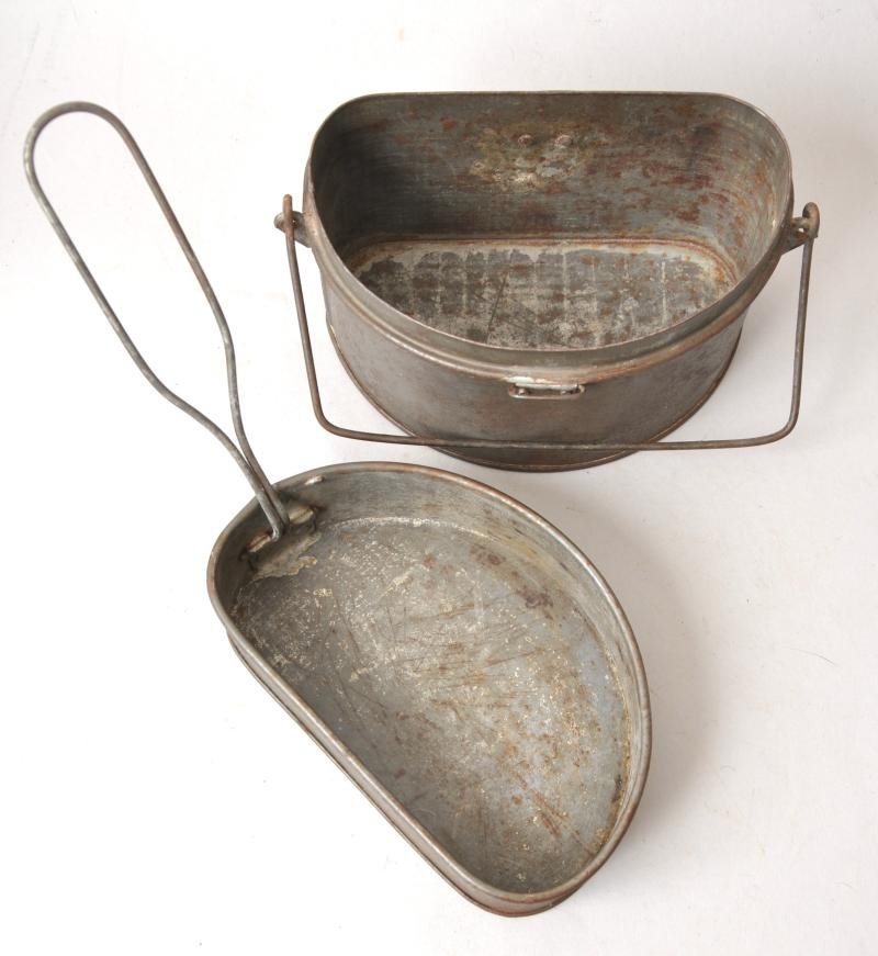 WW1 British Messtin - 1918 Dated — image 6