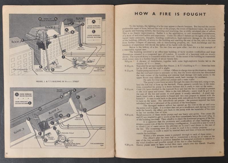 Fire Over London -Story Of The London Fire Service August 1940-41 — image 2