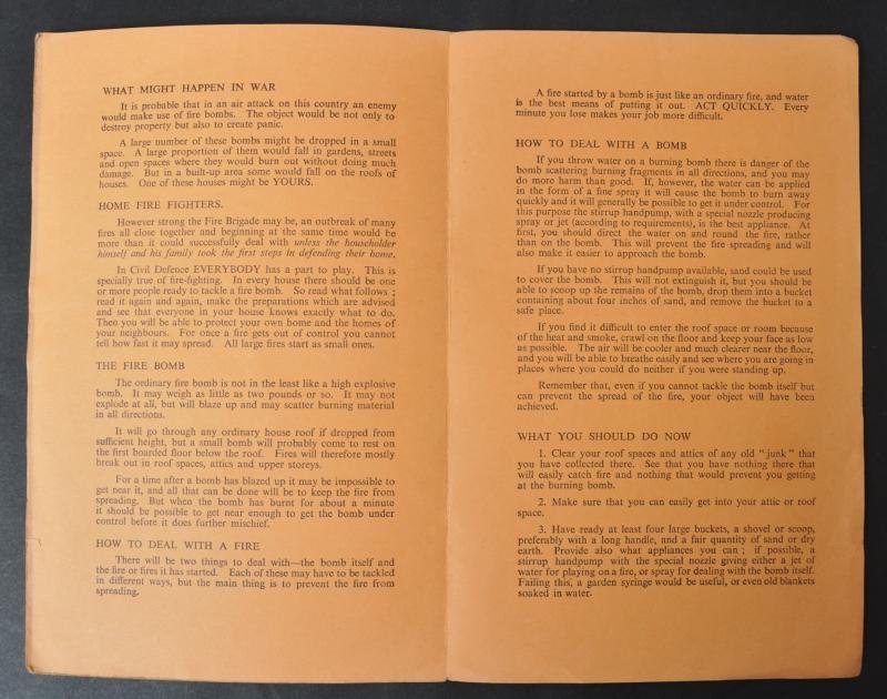 Fire Precautions In War Time - August 1939 — image 3