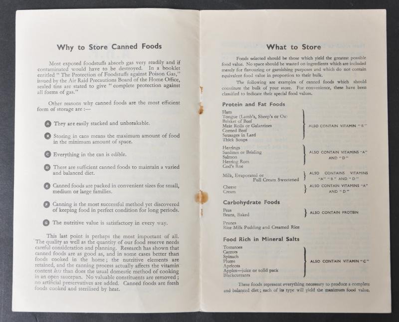 ARP- Home Storage Of Food Supplies — image 2