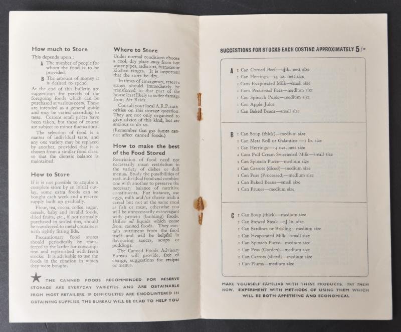 ARP- Home Storage Of Food Supplies — image 3