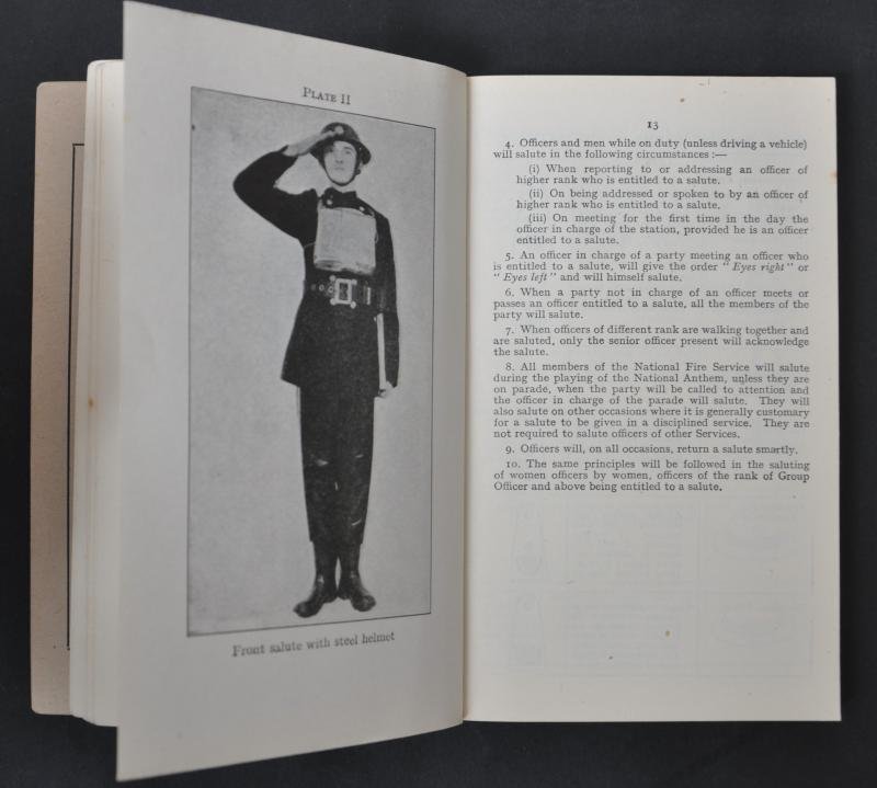'National Fire Service Drill Book' - June 1943 — image 2