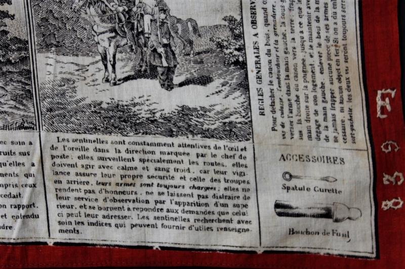 WW1 French 'Mouchoirs D'Instruction Militaire' No.2 ( M1874 Rifle ) — image 3