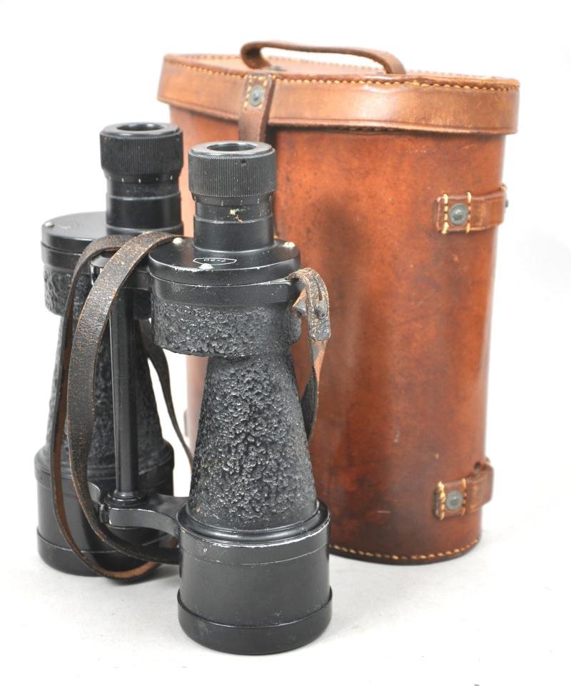 WW2 British 7X50 Binoculars & Case 1940 — image 2