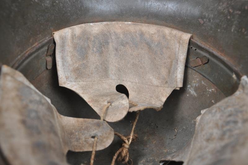 WW1 German M17 Splotch Camouflage Helmet — image 11