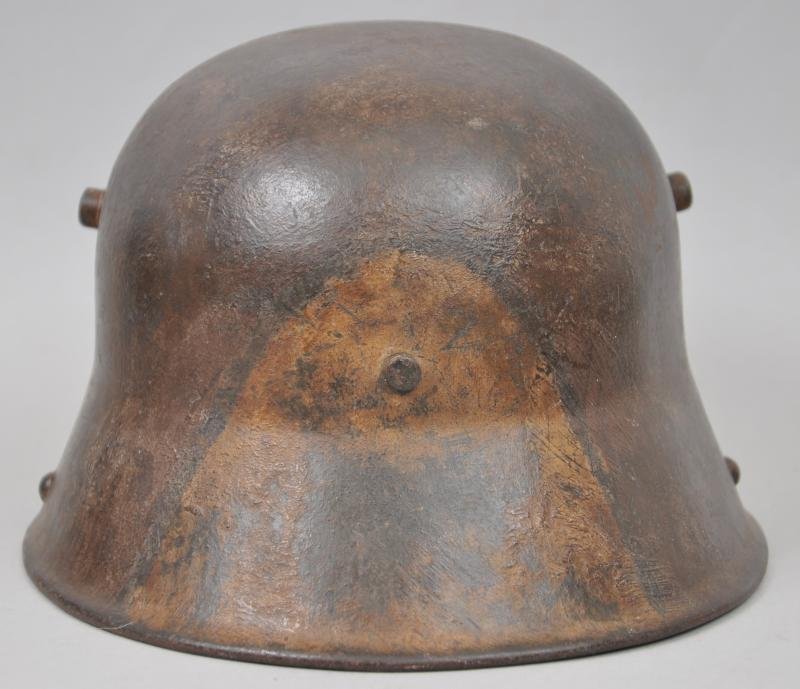 WW1 German M17 Splotch Camouflage Helmet — image 5