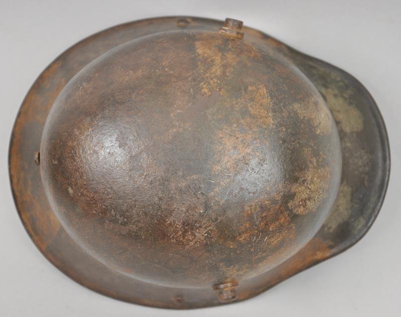 WW1 German M17 Splotch Camouflage Helmet — image 8