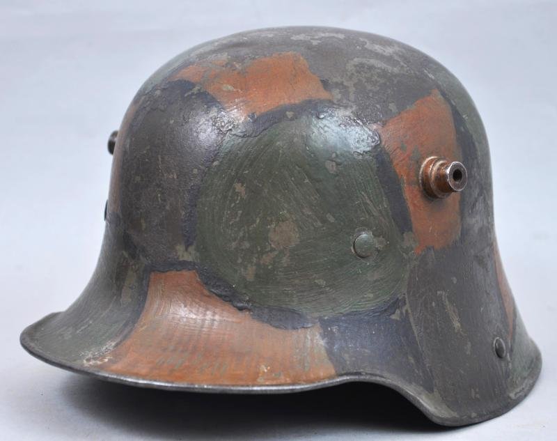 WW1 German M16 Camouflage Helmet — image 3