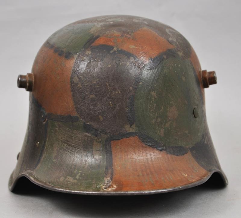 WW1 German M16 Camouflage Helmet — image 5