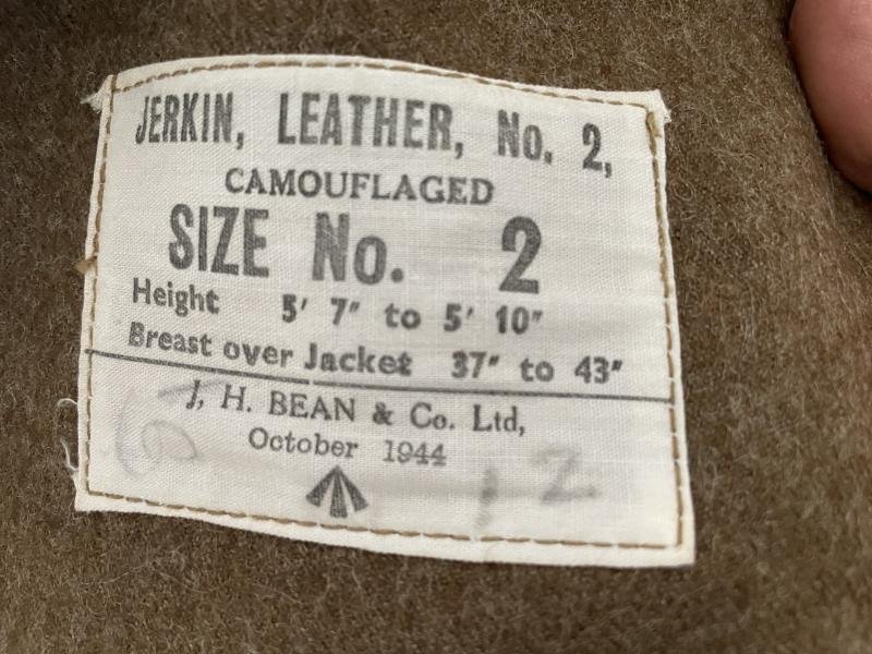 WW2 British Camouflage Jerkin 1944 — image 4