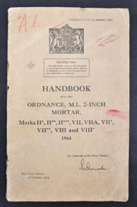 WW2 'Ordnance,M.L 2-Inch Mortar' 1944