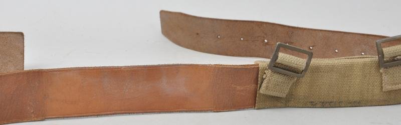 WW2 British Home Guard Webbing Sleeve & Belt 1940/42 — image 5