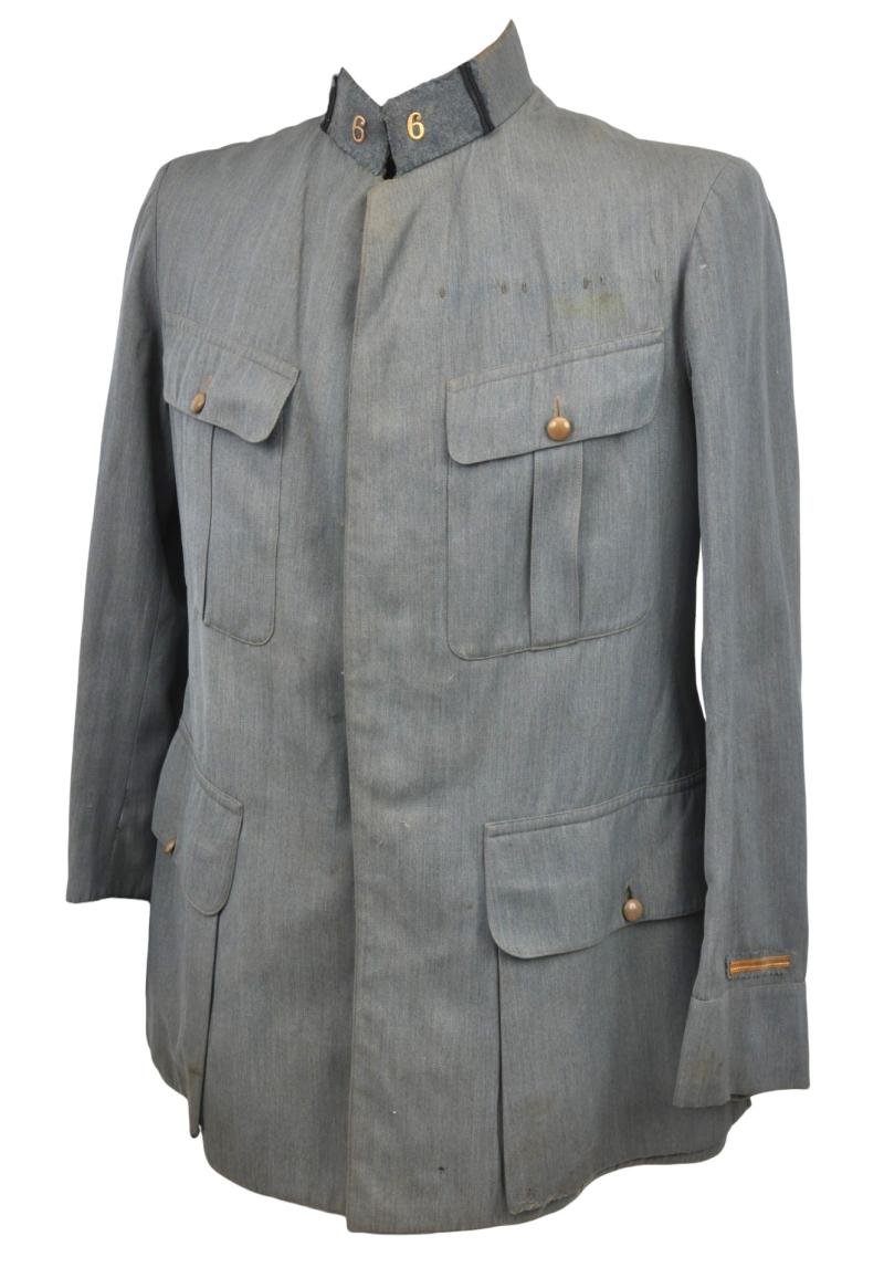 WW1 French 6th Infantry Regiment Officers ' New Style' Tunic 1915 — image 3