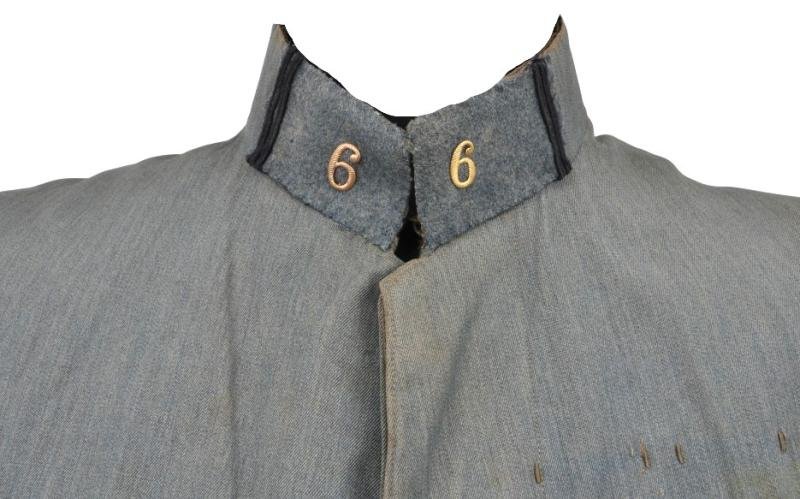 WW1 French 6th Infantry Regiment Officers ' New Style' Tunic 1915 — image 4