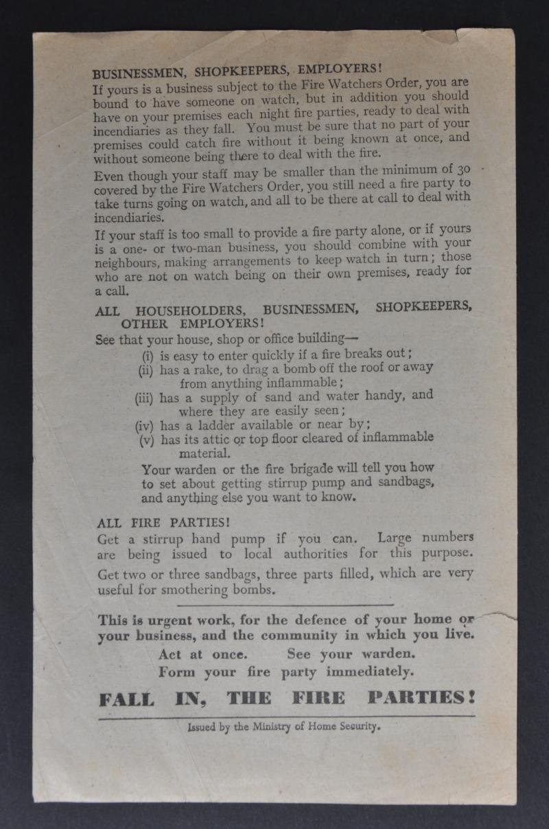 WW2 British Home Front ' How To Protect Your Home, Your Business ,Your City — image 2
