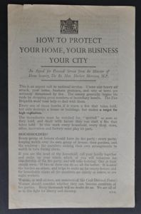 WW2 British Home Front ' How To Protect Your Home, …