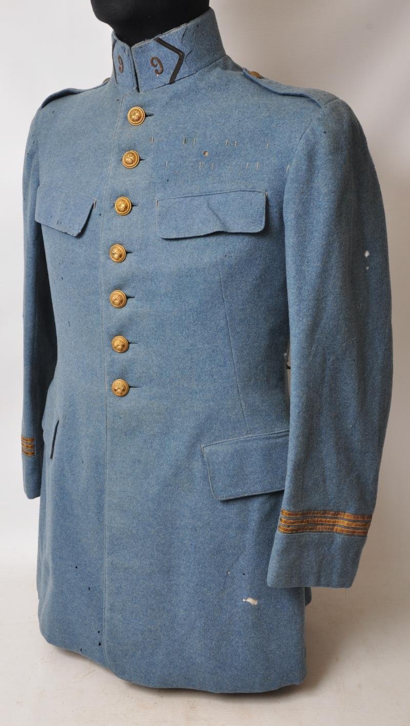 WW1 French 9th Infantry Regiment Officers Tunic 1914/15 — image 2