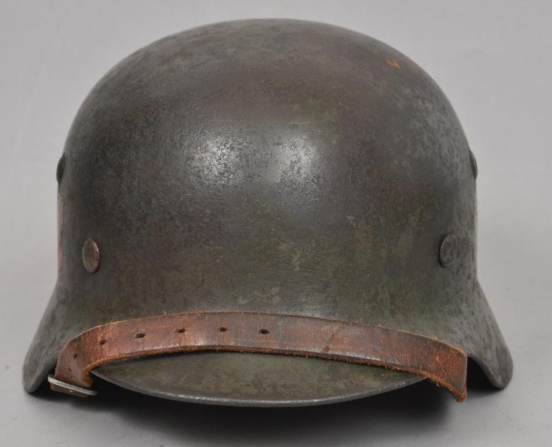 WW2 German M35 Double Decal Army Helmet — image 5