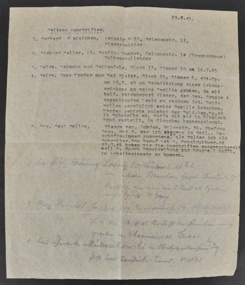 WW2 German Army Soldbuch 1944 - Machine Gun Battln , Fortress Unit 72 — image 9