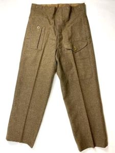 WW2 British '40 Pattern Battledress Trousers 1945