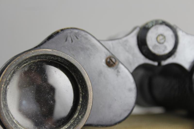 WW2 British Army Binoculars In Webbing Case 1942/43 — image 6