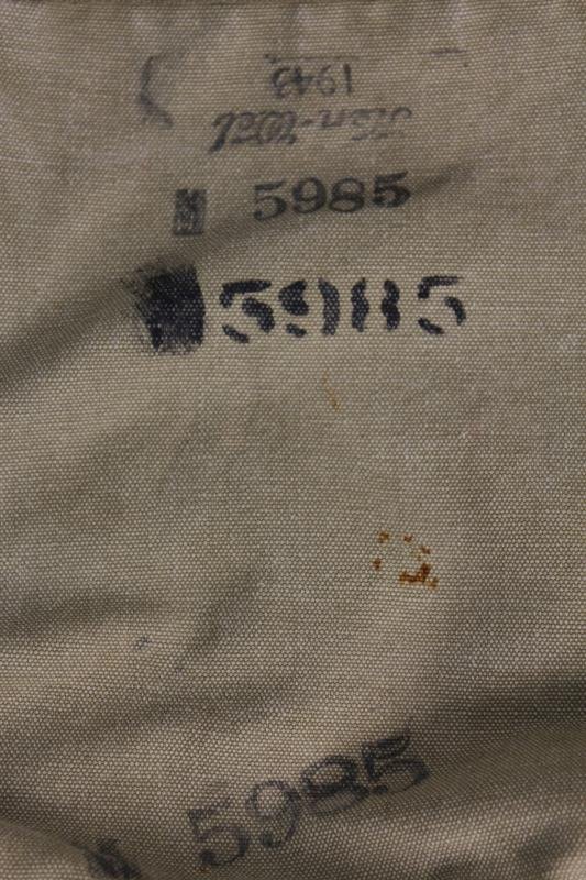 WW2 US Musette Bag & Carrying Strap 1943 — image 4