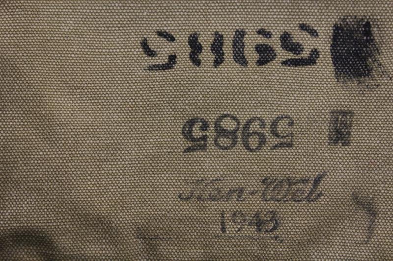 WW2 US Musette Bag & Carrying Strap 1943 — image 6